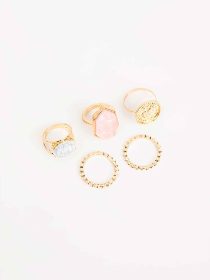 Marble Ring Set