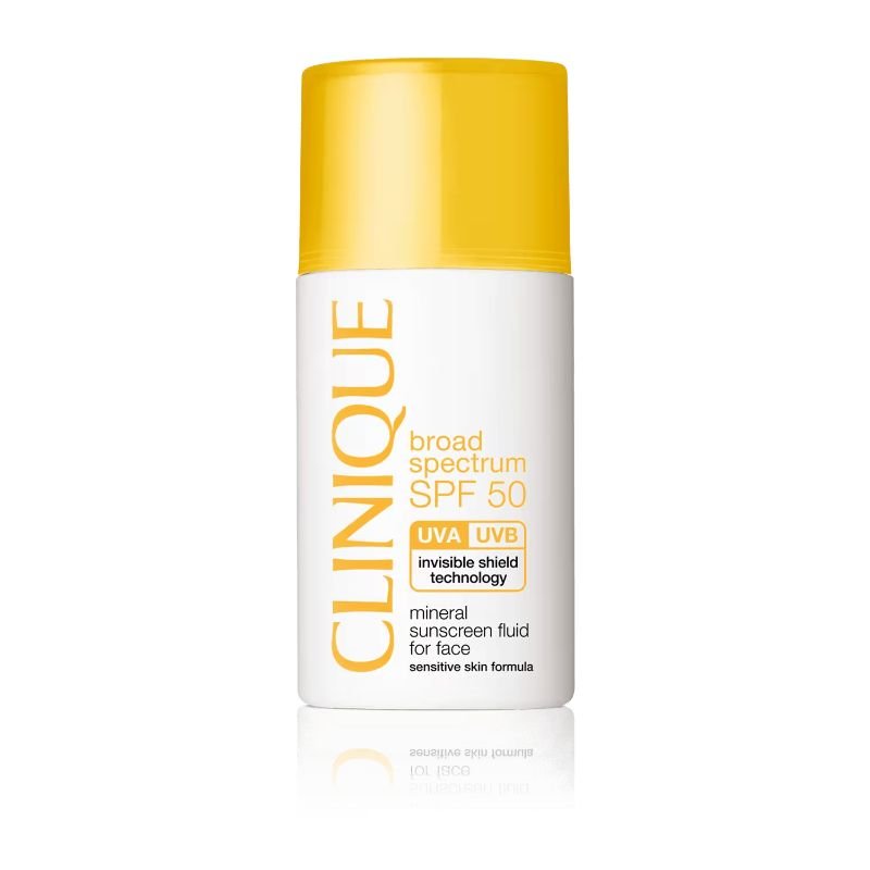 Clinique SPF 50 Mineral Sunscreen Fluid For Face